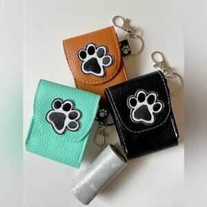 Fancy Faux Paw Poop Bag Holder 🐾